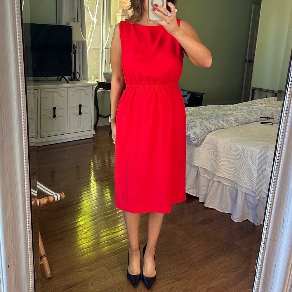 Ann Taylor Vibrant Red Garment